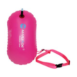 Maxbell Swimming Buoy Float Inflatable 8 kg Buoyancy for Open Water Swimmers Pink