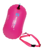 Maxbell Swimming Buoy Float Inflatable 8 kg Buoyancy for Open Water Swimmers Pink