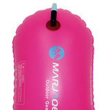 Maxbell Swimming Buoy Float Inflatable 8 kg Buoyancy for Open Water Swimmers Pink
