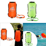 Maxbell Swim Buoy with Handle Waterproof Swim Bag for Fishing Kayaking Swim Training Orange