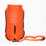 Maxbell Swim Buoy with Handle Waterproof Swim Bag for Fishing Kayaking Swim Training Orange
