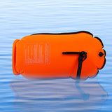 Maxbell Swim Buoy with Handle Waterproof Swim Bag for Fishing Kayaking Swim Training Orange