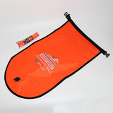 Maxbell Swim Buoy with Handle Waterproof Swim Bag for Fishing Kayaking Swim Training Orange