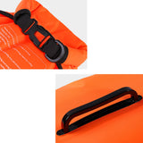 Maxbell Swim Buoy with Handle Waterproof Swim Bag for Fishing Kayaking Swim Training Orange