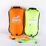 Maxbell Swim Buoy with Handle Waterproof Swim Bag for Fishing Kayaking Swim Training Green
