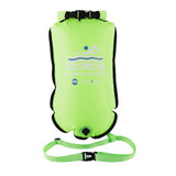 Maxbell Swim Buoy with Handle Waterproof Swim Bag for Fishing Kayaking Swim Training Green