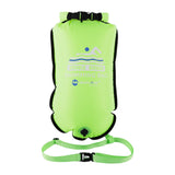 Maxbell Swim Buoy with Handle Waterproof Swim Bag for Fishing Kayaking Swim Training Green