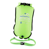 Maxbell Swim Buoy with Handle Waterproof Swim Bag for Fishing Kayaking Swim Training Green