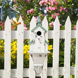 Maxbell Bird Houses for Outside Wooden Decor Nests Box for Farmhouse Garden Backyard