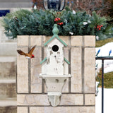 Maxbell Bird Houses for Outside Wooden Decor Nests Box for Farmhouse Garden Backyard