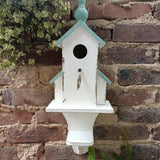 Maxbell Bird Houses for Outside Wooden Decor Nests Box for Farmhouse Garden Backyard