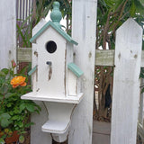 Maxbell Bird Houses for Outside Wooden Decor Nests Box for Farmhouse Garden Backyard