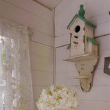 Maxbell Bird Houses for Outside Wooden Decor Nests Box for Farmhouse Garden Backyard
