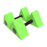 Maxbell 2x Pool Exercise Dumbbells EVA Water Sports Weights for Women Fitness Adults