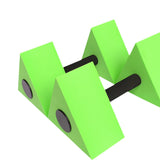 Maxbell 2x Pool Exercise Dumbbells EVA Water Sports Weights for Women Fitness Adults