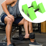 Maxbell 2x Pool Exercise Dumbbells EVA Water Sports Weights for Women Fitness Adults