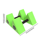 Maxbell 2x Pool Exercise Dumbbells EVA Water Sports Weights for Women Fitness Adults