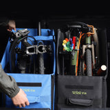 Maxbell Folding Bike Storage Box for 14-16inch Bicycles Organizer Black