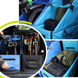 Maxbell Folding Bike Storage Box for 14-16inch Bicycles Organizer Black