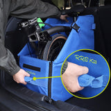 Maxbell Folding Bike Storage Box for 14-16inch Bicycles Organizer Black