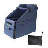 Maxbell Folding Bike Storage Box for 14-16inch Bicycles Organizer Dark Blue