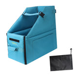 Maxbell Folding Bike Storage Box for 14-16inch Bicycles Organizer Bright Blue