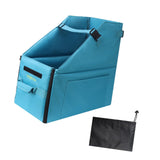 Maxbell Folding Bike Storage Box for 14-16inch Bicycles Organizer Bright Blue