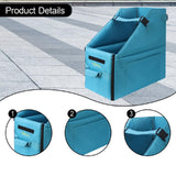 Maxbell Folding Bike Storage Box for 14-16inch Bicycles Organizer Bright Blue