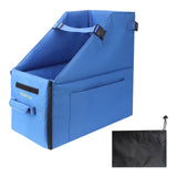 Maxbell Folding Bike Storage Box for 14-16inch Bicycles Organizer Blue