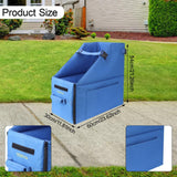 Maxbell Folding Bike Storage Box for 14-16inch Bicycles Organizer Blue