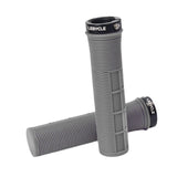 Maxbell 2x Bike Handlebar Grips Stylish Accessories for Mountain Bikes Riding Sports Gray