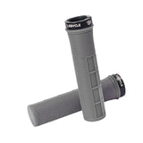 Maxbell 2x Bike Handlebar Grips Stylish Accessories for Mountain Bikes Riding Sports Gray
