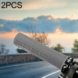 Maxbell 2x Bike Handlebar Grips Stylish Accessories for Mountain Bikes Riding Sports Gray