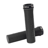 Maxbell 2x Bike Handlebar Grips Stylish Accessories for Mountain Bikes Riding Sports Black