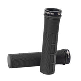 Maxbell 2x Bike Handlebar Grips Stylish Accessories for Mountain Bikes Riding Sports Black