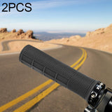 Maxbell 2x Bike Handlebar Grips Stylish Accessories for Mountain Bikes Riding Sports Black