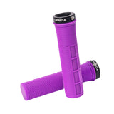 Maxbell 2x Bike Handlebar Grips Stylish Accessories for Mountain Bikes Riding Sports violet