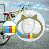 Maxbell Bike Lock Practical Password Gift Bike Combination for Fence Skateboard Door