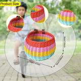 Maxbell Kids Bike Basket Carrying Storage Bicycle Basket for Children Girls Shopping