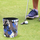 Maxbell Golf Ball Bag Drawstring Driving Range Gym Organizer Traveling Storage Pouch Blue