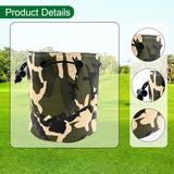 Maxbell Golf Ball Bag Drawstring Driving Range Gym Organizer Traveling Storage Pouch Green