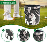 Maxbell Golf Ball Bag Drawstring Driving Range Gym Organizer Traveling Storage Pouch Gray