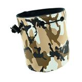 Maxbell Golf Ball Bag Drawstring Driving Range Gym Organizer Traveling Storage Pouch Brown