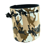 Maxbell Golf Ball Bag Drawstring Driving Range Gym Organizer Traveling Storage Pouch Brown