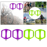 Maxbell 2Pcs Mountain Bike Pedals Portable Practical Directly Replace Aluminum Alloy Green
