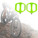 Maxbell 2Pcs Mountain Bike Pedals Portable Practical Directly Replace Aluminum Alloy Green