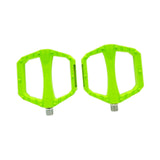 Maxbell 2Pcs Mountain Bike Pedals Portable Practical Directly Replace Aluminum Alloy Green