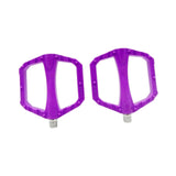 Maxbell 2Pcs Mountain Bike Pedals Portable Practical Directly Replace Aluminum Alloy Purple