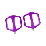 Maxbell 2Pcs Mountain Bike Pedals Portable Practical Directly Replace Aluminum Alloy Purple