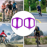 Maxbell 2Pcs Mountain Bike Pedals Portable Practical Directly Replace Aluminum Alloy Purple